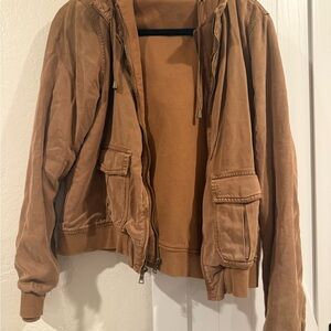 On The Road Brown Pullover Hoodie